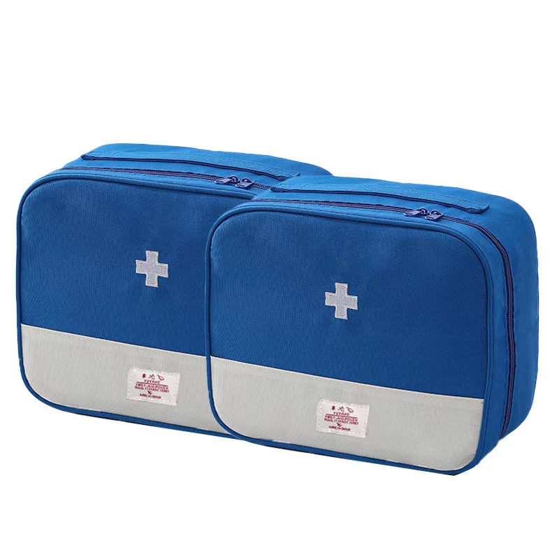 Large Capacity Medicine Bag Travel Portable Medical Bag Home Medicine Storage Bag Set Portable Outdoor First Aid Kit 1Pc