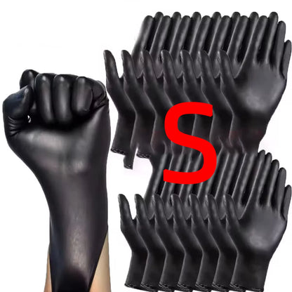 10/20/50/100PCS Bagged Disposable Gloves Black Disposable Gloves Household Kitchen Cooking Tools Car Wash Household Cleaning
