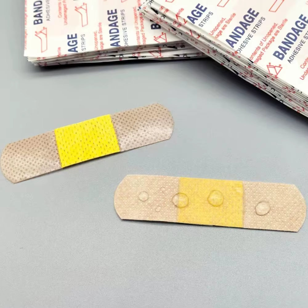 Band-Aids Waterproof Breathable Cushion Adhesive Plaster Wound Hemostasis Sticker Band First Aid Bandage Medical Gauze