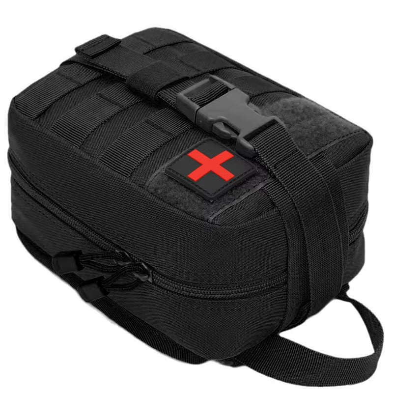 Hunting Molle Pouch EDC Tool Bag IFAK Waist Pack Survival Emergency Medical First Aid Kit Outdoor Camping Hiking Accessories