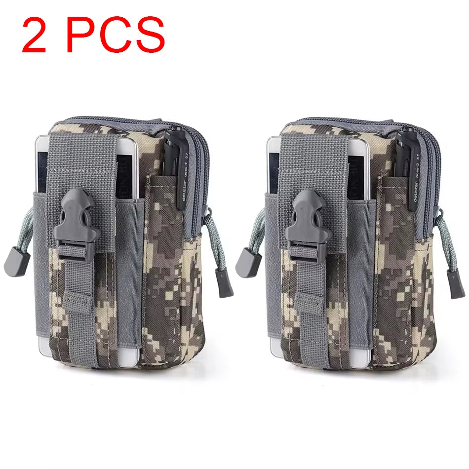 Tactical Leg Bag Fanny Pack Men Camouflage Riding Locomotive Multifunctional Belt Leggings Bag Hanging Waist Bag Packs Pochete